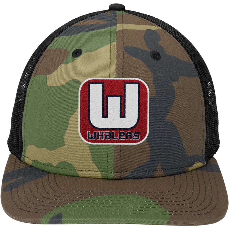 CT Whalers Tier 1 New Era Snapback Low Profile Trucker Cap