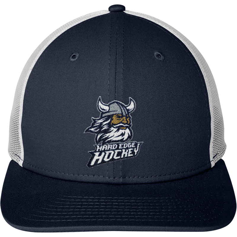 Hard Edge Hockey New Era Snapback Low Profile Trucker Cap