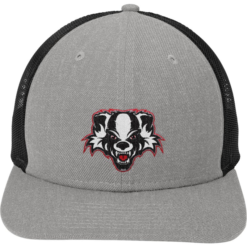 Scary Badgers New Era Snapback Low Profile Trucker Cap