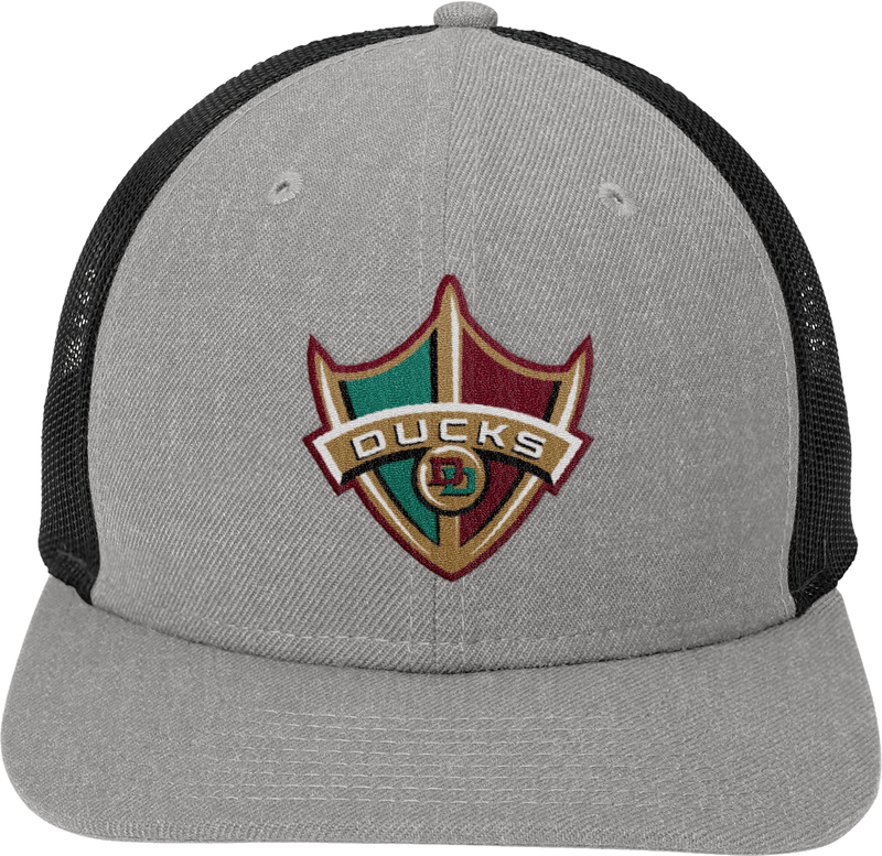 Delaware Ducks New Era Snapback Low Profile Trucker Cap