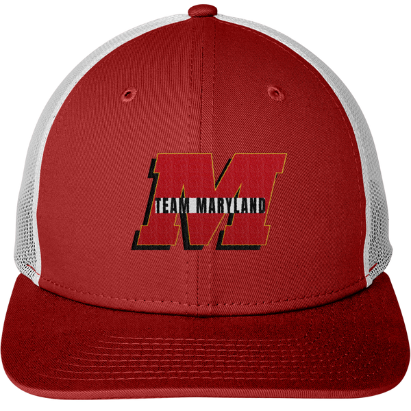 Team Maryland New Era Snapback Low Profile Trucker Cap