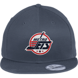 Metro Jets New Era Flat Bill Snapback Cap