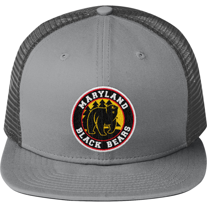Maryland Black Bears New Era Original Fit Snapback Trucker Cap