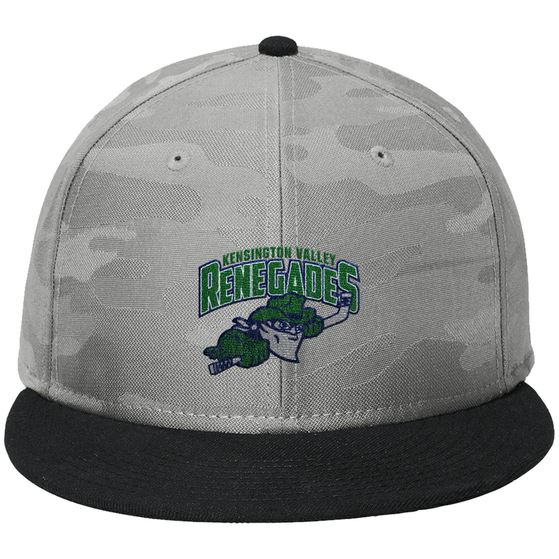 Kensington Valley Renegades New Era Camo Flat Bill Snapback Cap