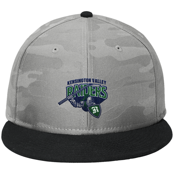 Kensington Valley Raiders New Era Camo Flat Bill Snapback Cap