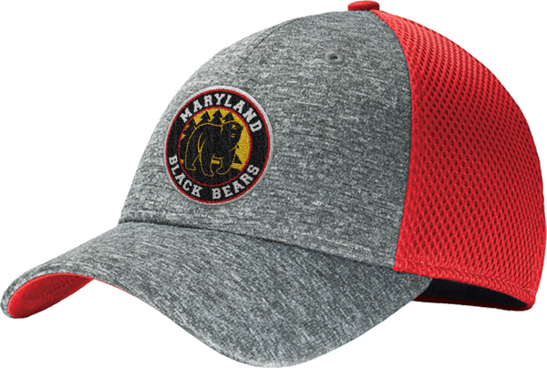 Maryland Black Bears New Era Shadow Stretch Mesh Cap