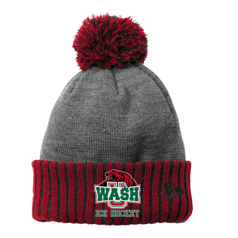 Wash U New Era Colorblock Cuffed Beanie