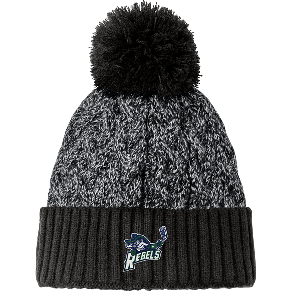 Kensington Valley Rebels New Era Marled Knit Pom Beanie