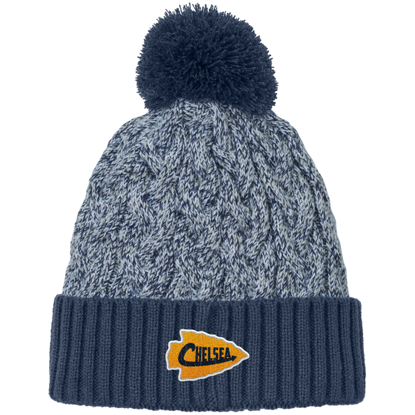 Chelsea Chiefs New Era Marled Knit Pom Beanie