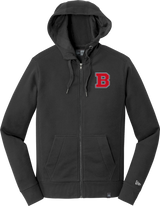 CT Bobcats New Era French Terry Full-Zip Hoodie