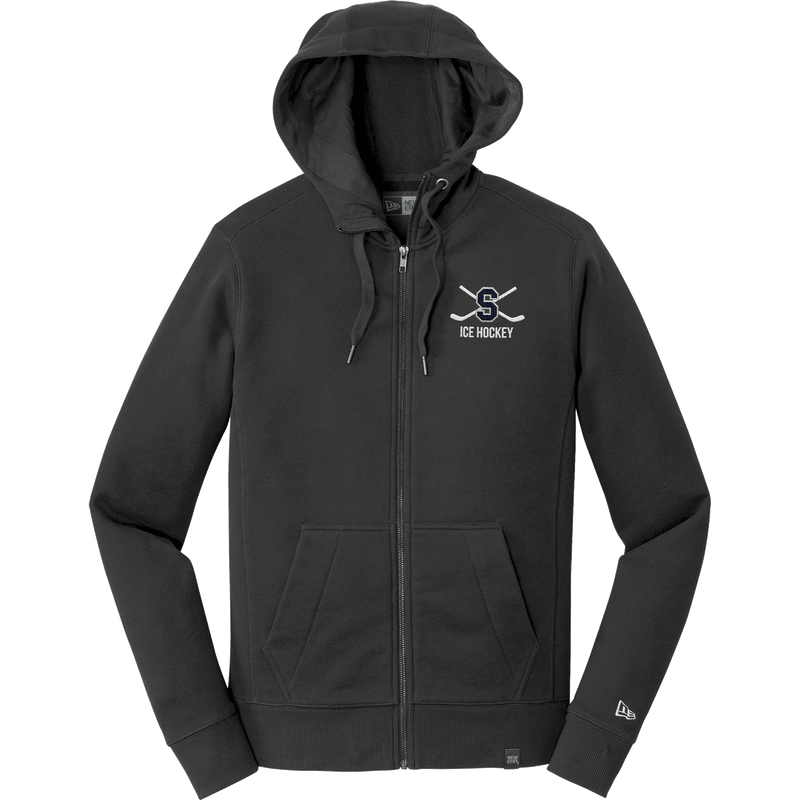 Midd South Hockey New Era French Terry Full-Zip Hoodie