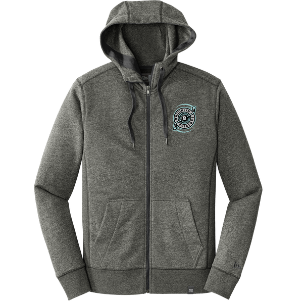 Brooklyn Aviators New Era French Terry Full-Zip Hoodie