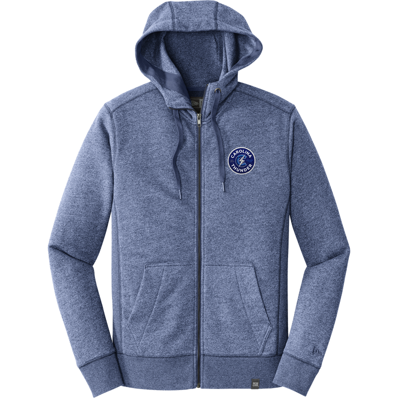Carolina Thunder New Era French Terry Full-Zip Hoodie