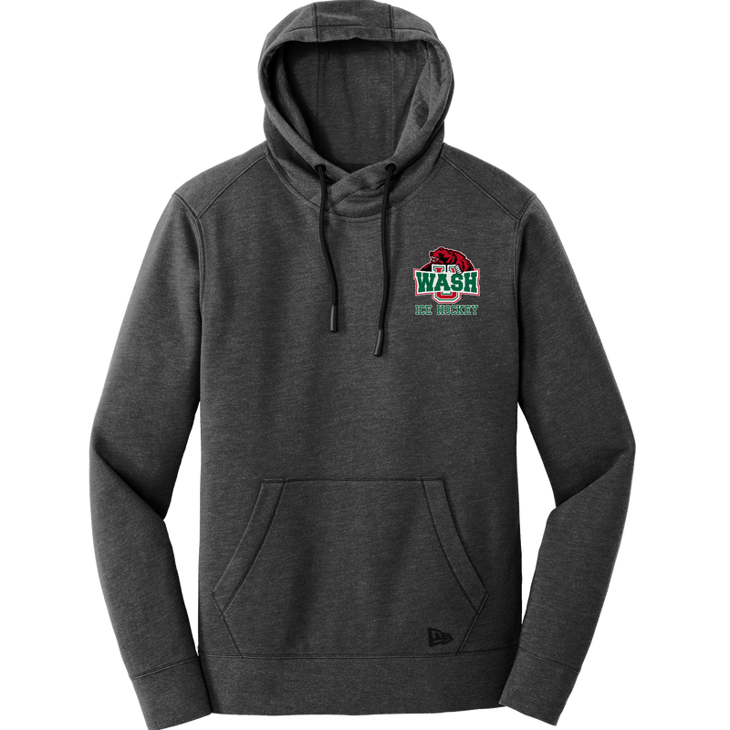 Wash U New Era Tri-Blend Fleece Pullover Hoodie