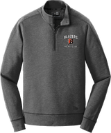 Philadelphia Blazers New Era Tri-Blend Fleece 1/4-Zip Pullover