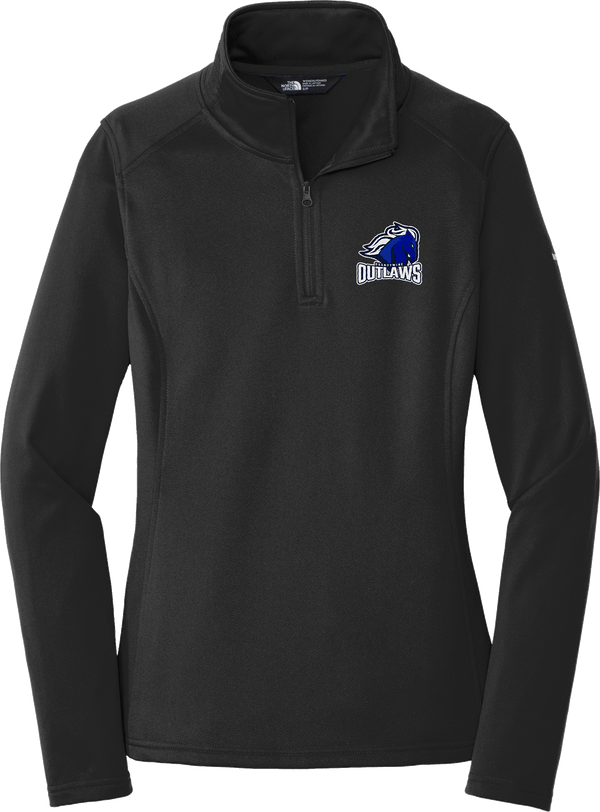 Brandywine Outlaws The North Face Ladies Tech 1/4-Zip Fleece