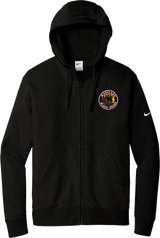Maryland Black Bears Nike Club Fleece Sleeve Swoosh Full-Zip Hoodie