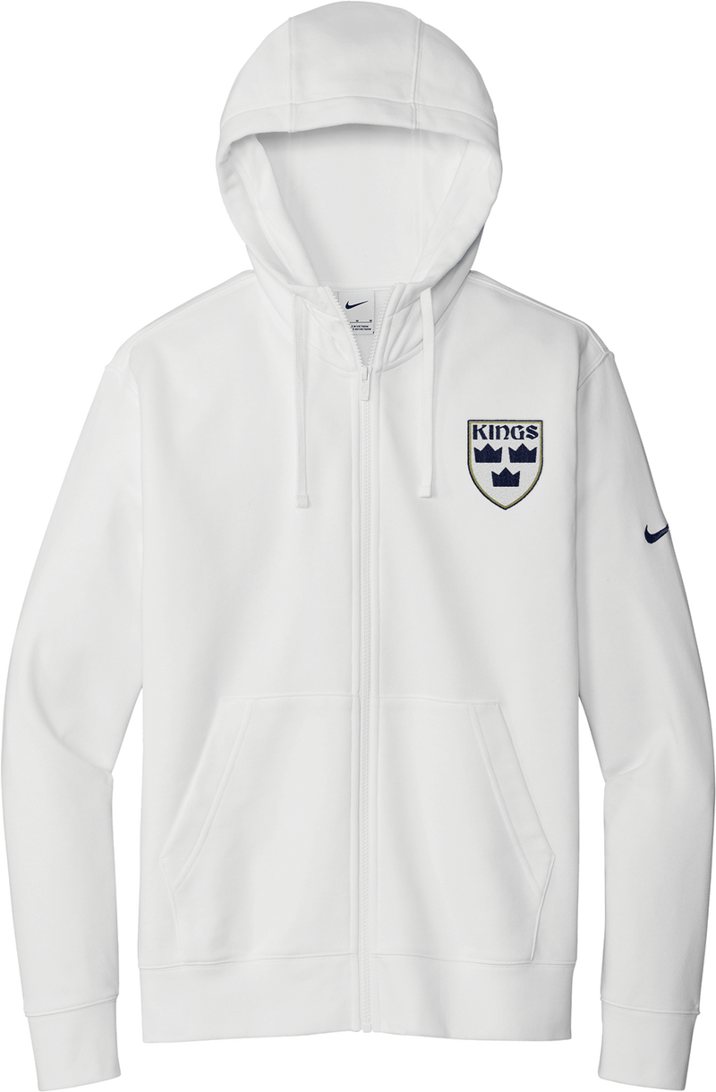 North Jersey Kings Nike Club Fleece Sleeve Swoosh Full-Zip Hoodie