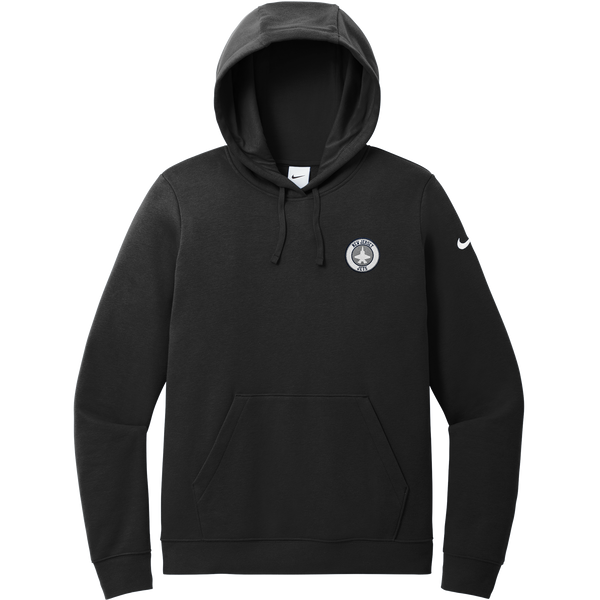 NJ Jets Nike Women's Club Fleece Sleeve Swoosh Pullover Hoodie