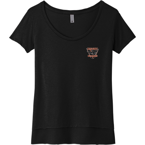 Biggby Bombers Womens Festival Scoop Neck Tee