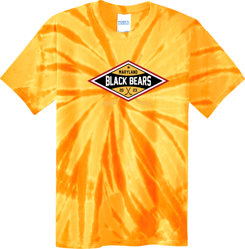 Maryland Black Bears Youth Tie-Dye Tee
