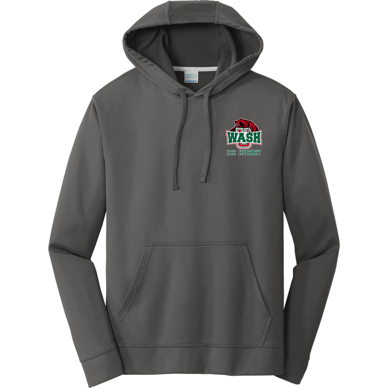 Wash U Performance Fleece Pullover Hooded Sweatshirt