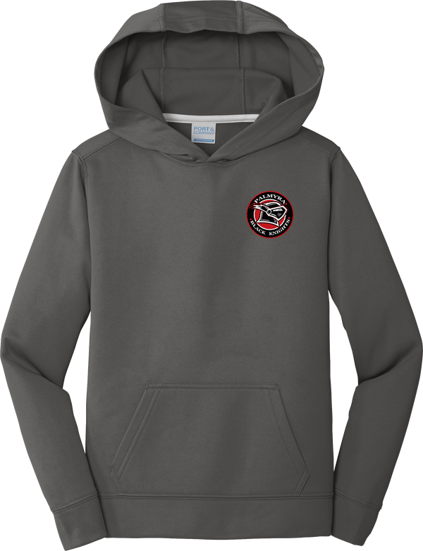 Palmyra Black Knights Youth Performance Fleece Pullover Hooded Sweatshirt