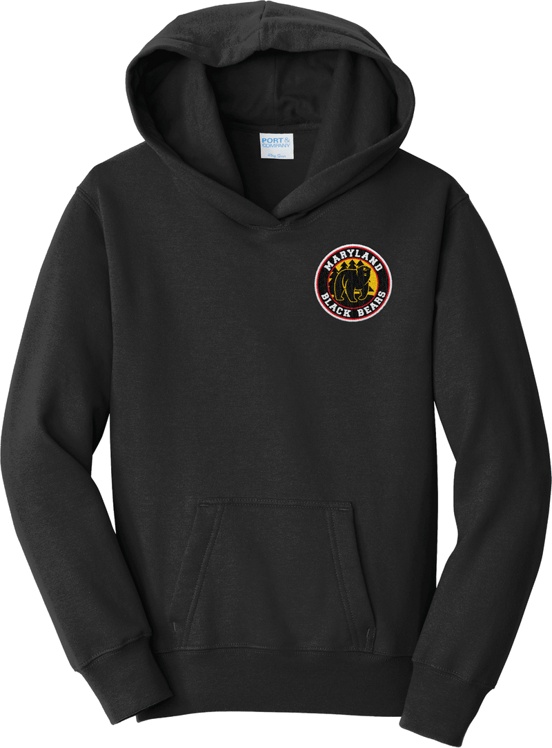 Maryland Black Bears Youth Fan Favorite Fleece Pullover Hooded Sweatshirt