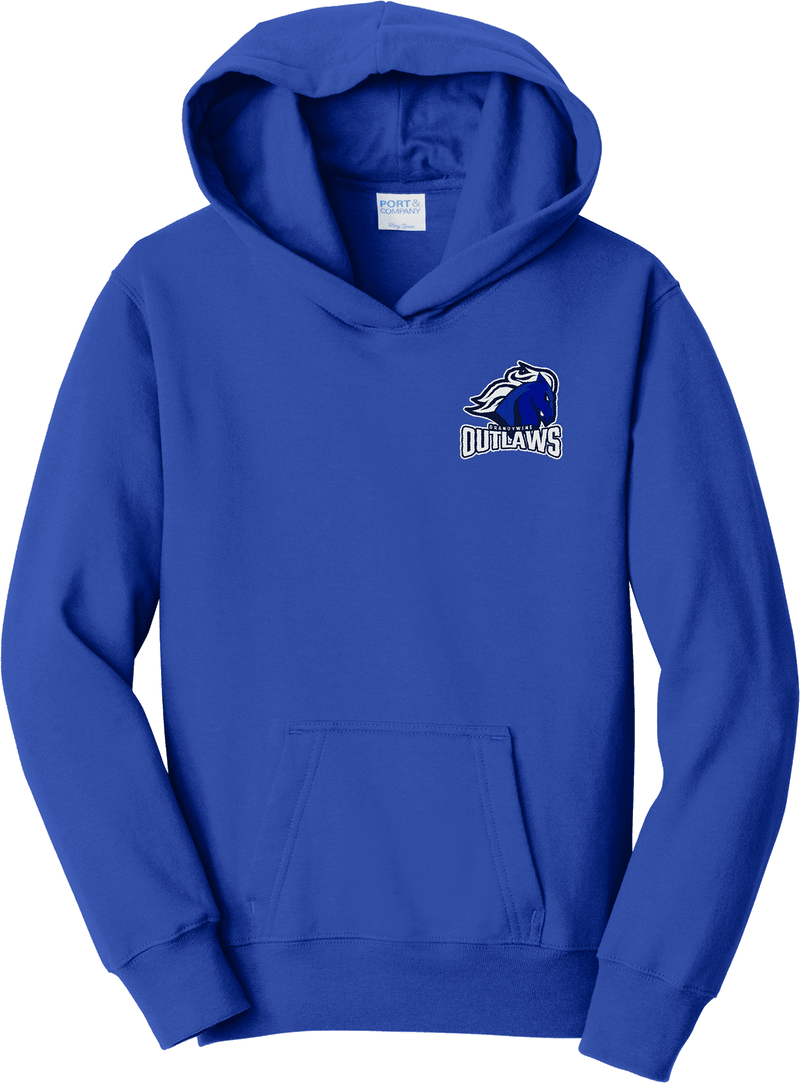 Brandywine Outlaws Youth Fan Favorite Fleece Pullover Hooded Sweatshirt