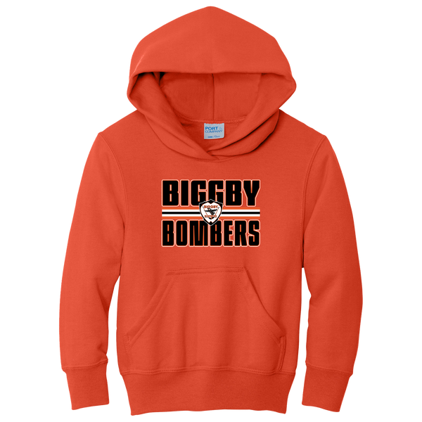Biggby Bombers Youth Core Fleece Pullover Hooded Sweatshirt