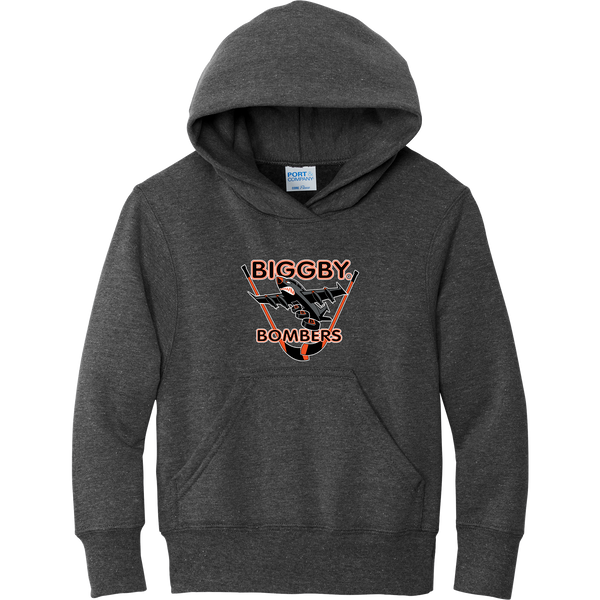 Biggby Bombers Youth Core Fleece Pullover Hooded Sweatshirt