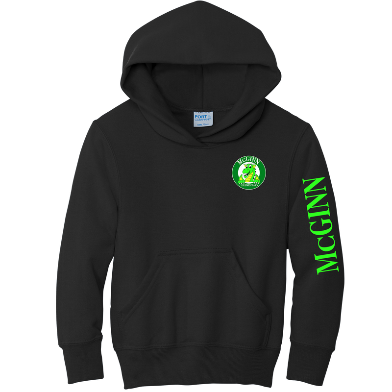 McGinn Elementary Youth Core Fleece Pullover Hooded Sweatshirt