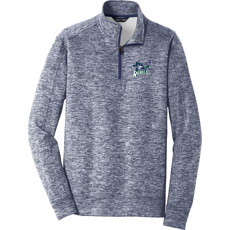 Kensington Valley Rebels PosiCharge Electric Heather Fleece 1/4-Zip Pullover