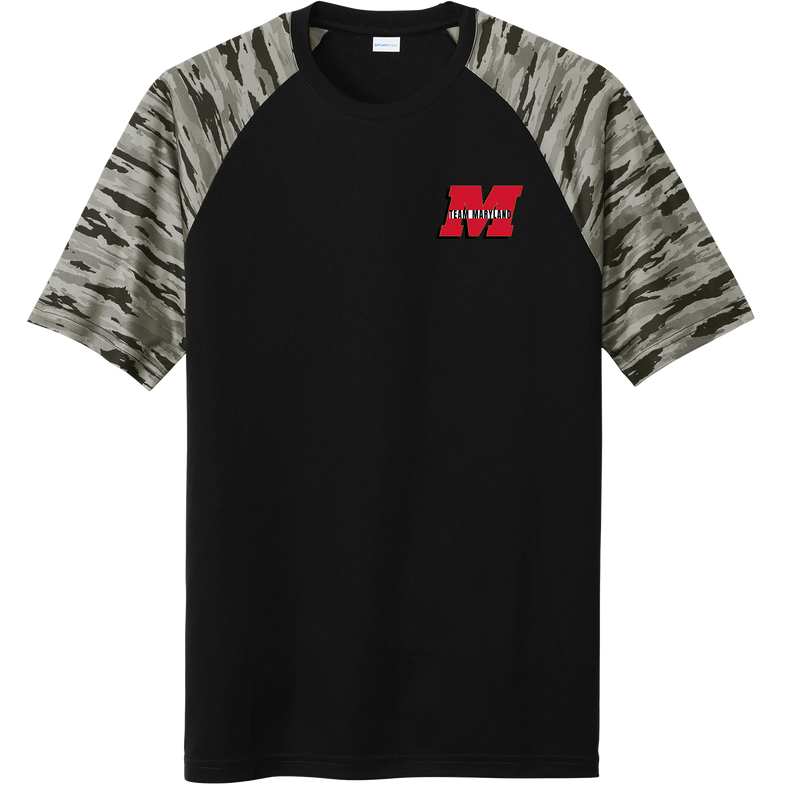 Team Maryland Drift Camo Colorblock Tee