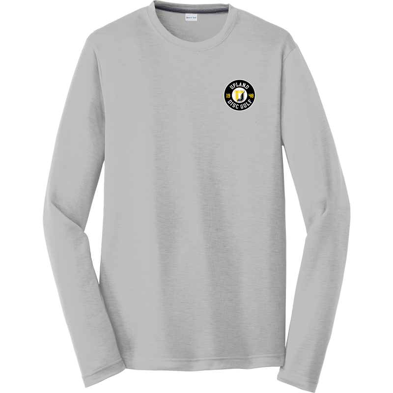 Upland Disc Golf Long Sleeve PosiCharge Competitor Cotton Touch Tee