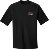 Orange County West PosiCharge Tri-Blend Wicking Raglan Tee