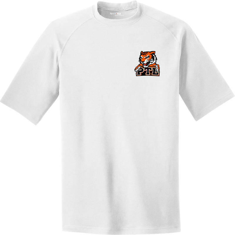 Princeton Tiger Lilies PosiCharge Tri-Blend Wicking Raglan Tee