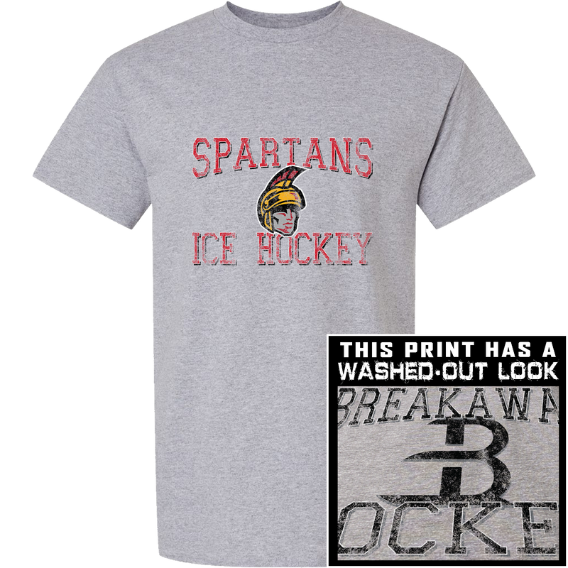 Seacoast Spartans (Ice Hockey) Youth Short Sleeve T-Shirt