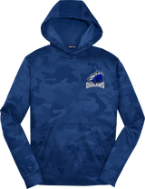 Brandywine Outlaws Youth Sport-Wick CamoHex Fleece Hooded Pullover