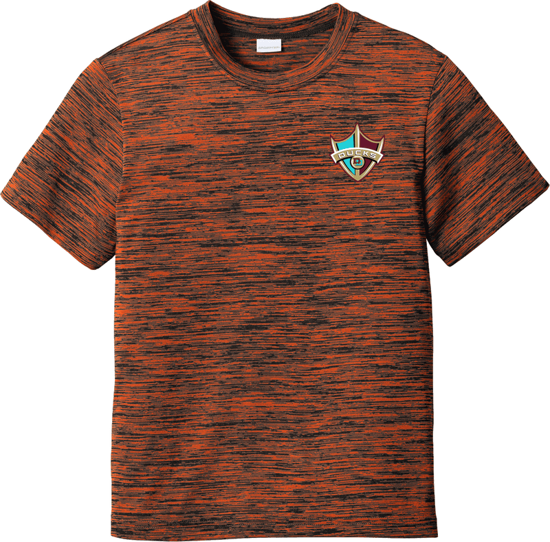 Delaware Ducks Youth PosiCharge Electric Heather Tee