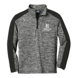 Randolph Hockey Youth PosiCharge Electric Heather Colorblock 1/4-Zip Pullover