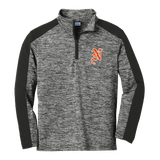 Midd North Hockey Youth PosiCharge Electric Heather Colorblock 1/4-Zip Pullover