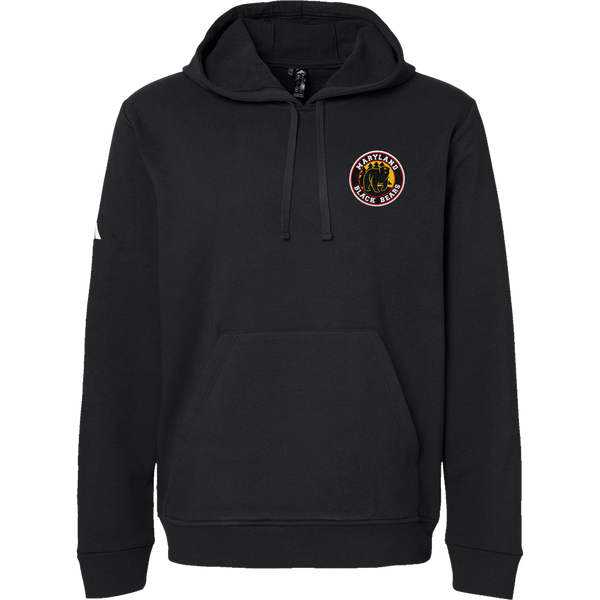 Maryland Black Bears Adidas Fleece Hooded Sweatshirt