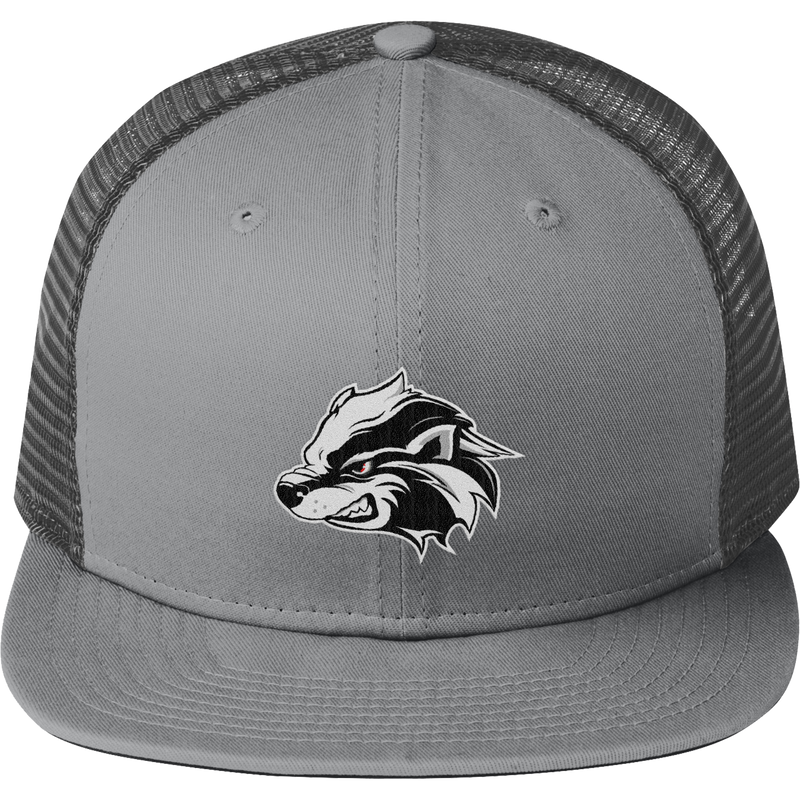 Allegheny Badgers New Era Original Fit Snapback Trucker Cap