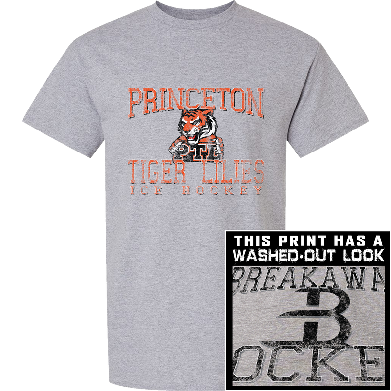Princeton Tiger Lilies Youth Short Sleeve T-Shirt